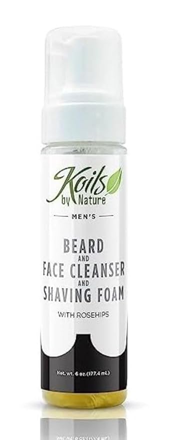 Koils by Nature Beard & Face Cleanser Foam - 6 FL OZ