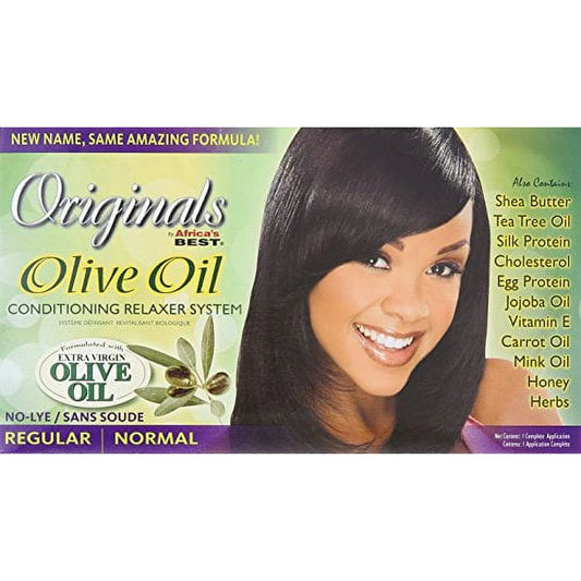 Originals By Africas Best Olive Oil Conditioning Relaxer System - Regular/Normal