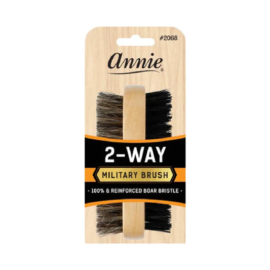 Annie Two Way Military Boar Bristle Brush - Soft & Hard