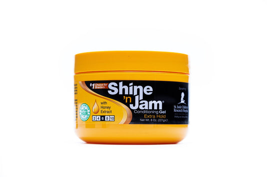 Ampro - Shine N' Jam CONDITIONING GEL | EXTRA HOLD - 4oz